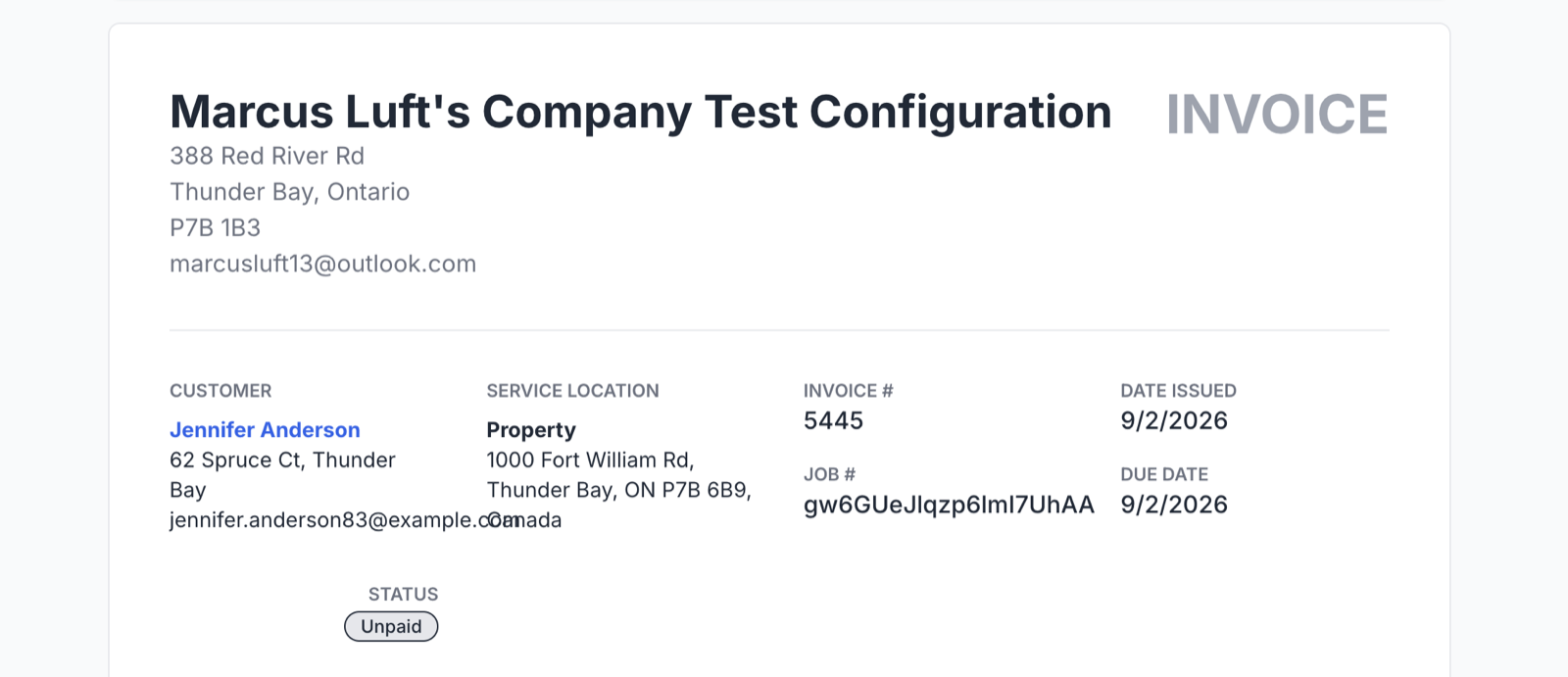 3. The invoice knows the difference